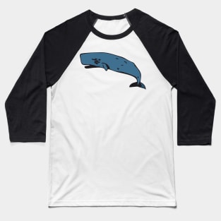 Sperm Whale Baseball T-Shirt